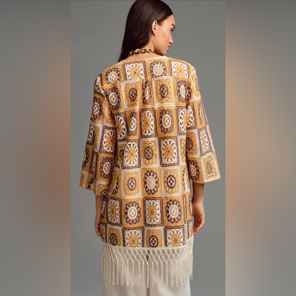 Self-Portrait Swim Cover-Up Crotchet One Size - Picture 4 of 7